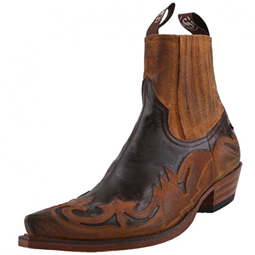 Sendra Stiefelette 4660 Braun, Schuhgröße:EUR 43 von Sendra