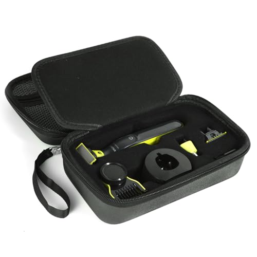 Senenatur Robuste und geräumige Hartschalenkoffer für Philips One Blade Rasierer QP2620 QP2630 QP2520 QP2530 und Zubehör – perfekt für Aufbewahrung und Reisen Senenatur Robuste und geräumige Hartschalenkoffer für Philips One Blade Rasierer QP2620 QP2630 QP2520 QP2530 und Zubehör – perfekt für Aufbewahrung und Reisen von Senenatur