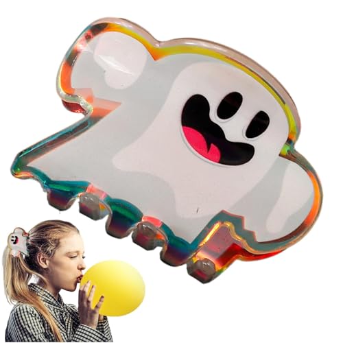 Senermter Haarspangen für Frauen, Krallenklammern für dickes Haar, Cartoon Geist Haarspange Niedliche Haarspangen Zubehör, Vielseitige kleine Haarspangen mit Halloween-Köpfen für Frauen und Mädchen Senermter Haarspangen für Frauen, Krallenklammern für dickes Haar, Cartoon Geist Haarspange Niedliche Haarspangen Zubehör, Vielseitige kleine Haarspangen mit Halloween-Köpfen für Frauen und Mädchen von Senermter