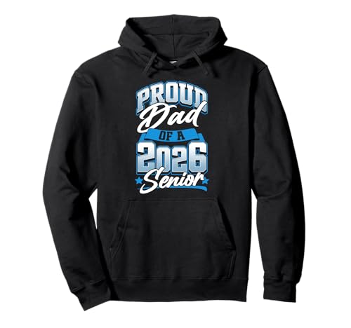 Klasse von 2026 Senior Dad Men Funny Seniors 2026 Pullover Hoodie von Senior Class of 2026 Designs