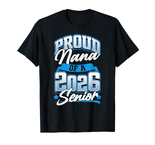 Klasse von 2026 Stolze Oma Frauen Lustige Senioren 2026 T-Shirt Klasse von 2026 Stolze Oma Frauen Lustige Senioren 2026 T-Shirt von Senior Class of 2026 Designs