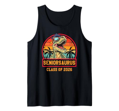 Retro Klasse von 2026 Senior Männer Frauen Lustige Senioren 2026 Tank Top Retro Klasse von 2026 Senior Männer Frauen Lustige Senioren 2026 Tank Top von Senior Class of 2026 Designs