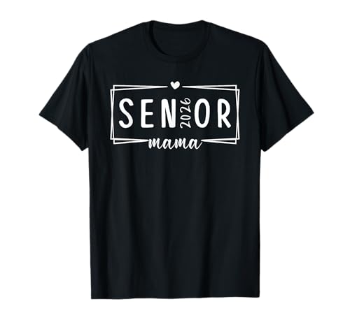 Retro Klasse von 2026 Senior Mom Frauen Lustige Senioren 2026 T-Shirt Retro Klasse von 2026 Senior Mom Frauen Lustige Senioren 2026 T-Shirt von Senior Class of 2026 Designs