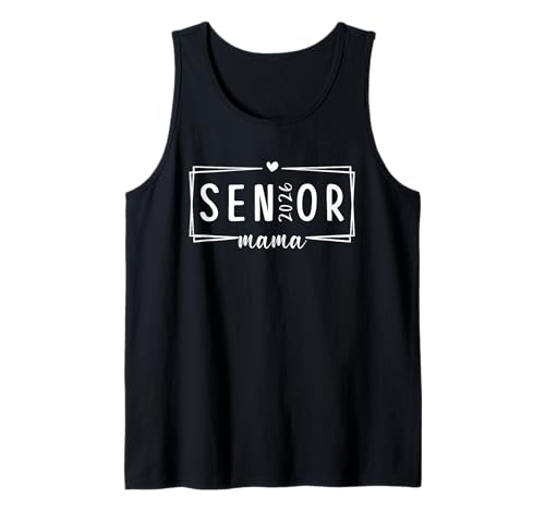 Retro Klasse von 2026 Senior Mom Frauen Lustige Senioren 2026 Tank Top von Senior Class of 2026 Designs