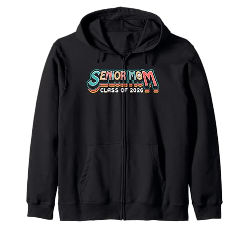 Retro Klasse von 2026 Senior Women Funny Senioren 2026 Kapuzenjacke Retro Klasse von 2026 Senior Women Funny Senioren 2026 Kapuzenjacke von Senior Class of 2026 Designs