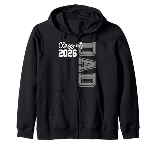 Senior Dad 26, Abschlussklasse 2026, für Herren, Vater Kapuzenjacke von Senior Family Class Of 2026 Graduation