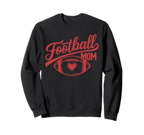 Fußball Mama zum Muttertag Fußballspieler Mama Sweatshirt Fußball Mama zum Muttertag Fußballspieler Mama Sweatshirt von Senior Football Graduation Apparel