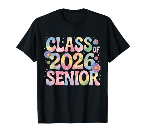 Jahrgang 2026 Senior 2026 Abschlussstudent Herren Senior 26 T-Shirt von Senior Graduation Class Of 2026 Costume Tee