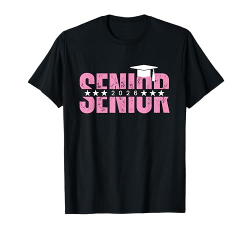 Abiturient 2026 Oberstufenklasse von 2026 Mädchen T-Shirt Abiturient 2026 Oberstufenklasse von 2026 Mädchen T-Shirt von Senior Grow Me Up Senior 2026 Graduation Gifts