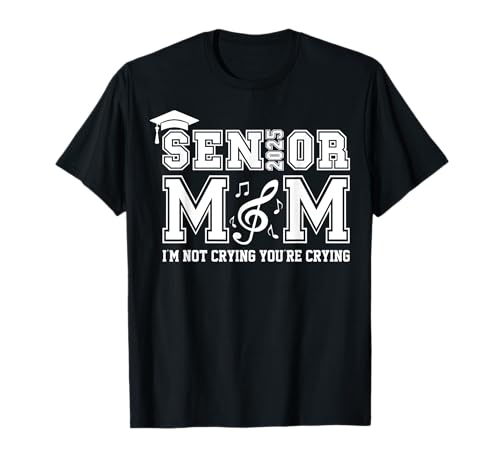Senior Marching Band Mama 2025 Ich weine nicht Du weinst T-Shirt Senior Marching Band Mama 2025 Ich weine nicht Du weinst T-Shirt von Senior Marching Band Mom Class of 2025