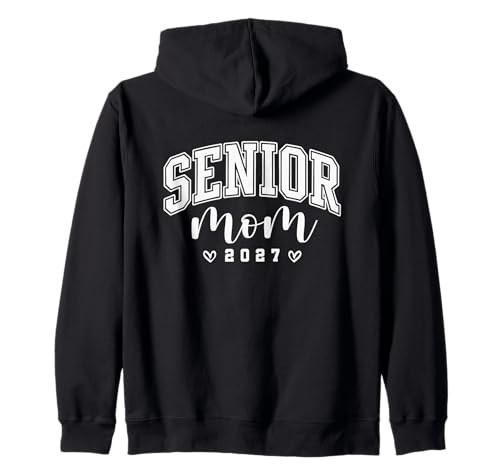 Ältere Mutter 2027 Mama Klasse von 2027 Mutter von Senior 2027 Kapuzenjacke von Senior Mom Class Of 2027 Shirt