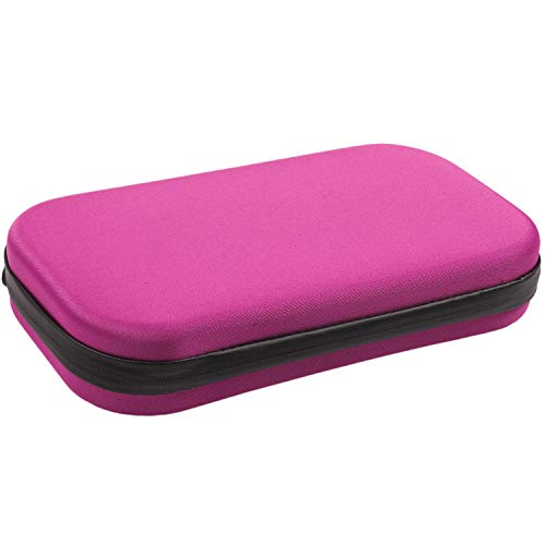 Senmubery -Organizer, Stethoskop, harte Aufbewahrungsbox, Tasche, EVA-Rosa von Senmubery