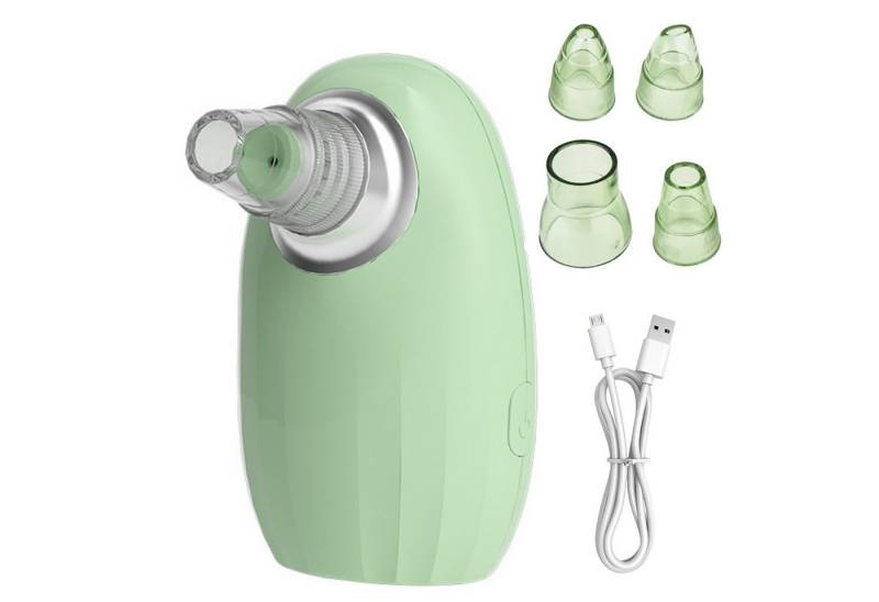Senmudi Porenreiniger Mitesserentferner Porenreiniger Porensauger Gesicht, Mitesser Entferner Sauger Nase Akne Pickelsauger, mit 3 Saugstufen und 5 Köpfe Blackhead Remover USB, Für Frauen Männer Mitesserentfernung Tägliche Pflege Reise Badezeit von Senmudi