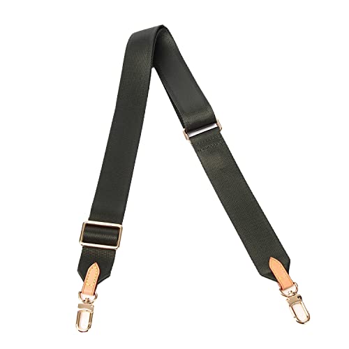 Senral Schultergurt für Taschen Verstellbarer Breit Taschenriemen Damen Schulterriemen Multi Pochette Accessories Tragegurt 50" Längenverstellbarer Dark Green von Senral