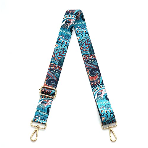 Senral Verstellbarer Schultergurt 3.8cm Breiter Taschengurt Bunter Handtaschen Schulterriemen Taschengurte Zum Wechseln 80-140cm Schultergurt für Damen Taschen DIY Zubehör von Senral