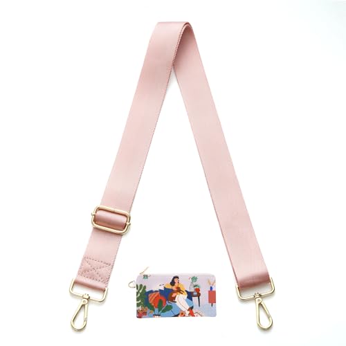 Senral Verstellbarer Schultergurt 3.8cm Breiter Taschengurt Bunter Handtaschen Schulterriemen Taschengurte Zum Wechseln 80-140cm Schultergurt für Damen Taschen DIY Zubehör von Senral