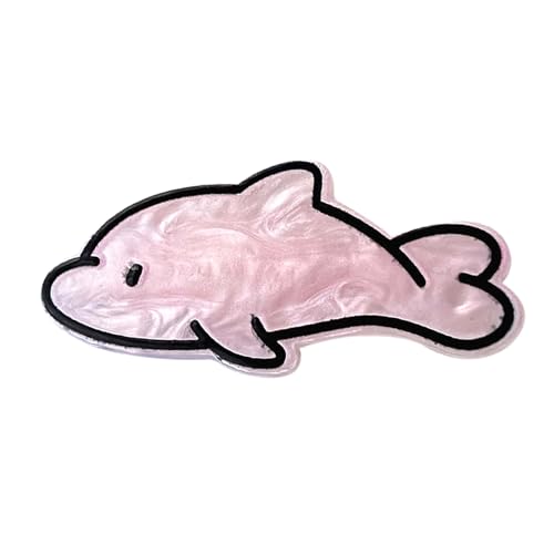 Süße Haarklammern Cartoon Fisch geformte Acrylhaarstifte Mädchen Haarzubehör für Kinder rosa von Senrusa