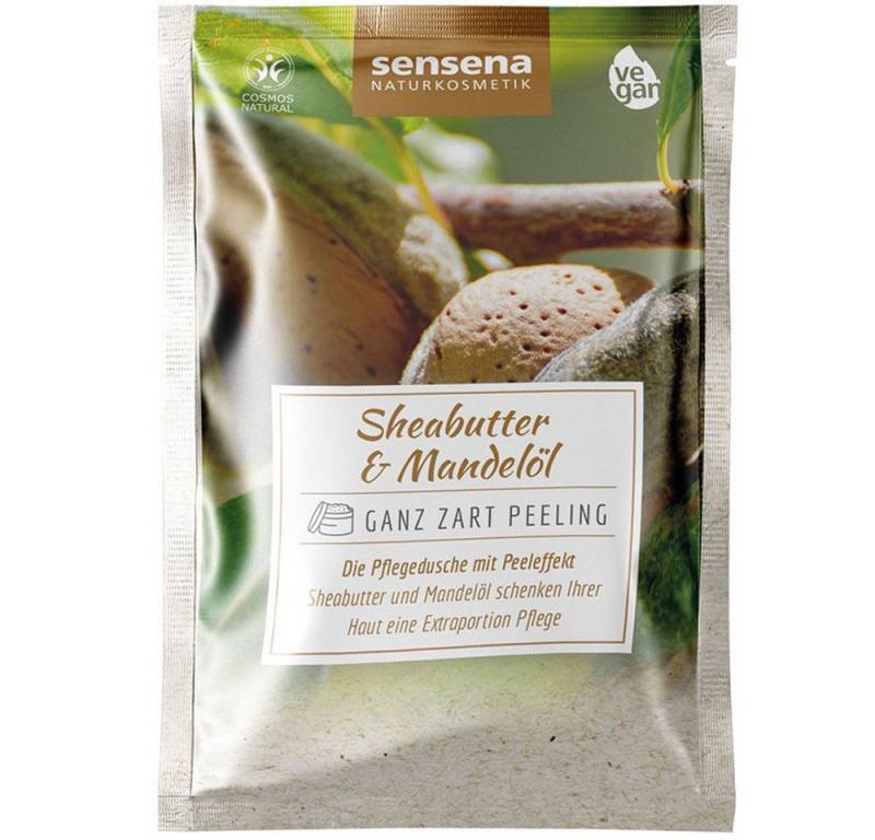 Sensena Körperpeeling Ganz zart Peeling - Sheabutter & Mandelöl 80g von Sensena