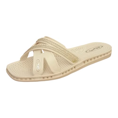 Sensi, AGUA DIAMOND, Modische Hausschuhe für Meer, Pool, Weiß, 40.5 EU von Sensi