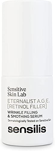 Sensilis - Eternalist A.G.E. Retinol Filler, Wirksamer Faltenkorrektor, Lifting-Effekt für empfindliche Haut, Feuchtigkeit, Hyaluronsäure, Liposomales Retinylpalmitat, Ocean Respect - 15 ml von Sensilis