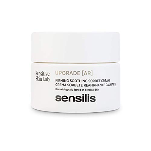 Sensilis - Upgrade Creme, Erfrischende Sorbet-Creme, Anti Falten Creme, Fördern Regeneration, Beruhigt Rötungen, Ginkgo Biloba, Naringenin Chalcon, Empfindliche, Sensible Haut, Ocean Respect - 50 ml von Sensilis