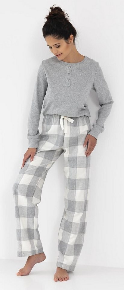 Sensis Pyjama klassischer, zeitloser Damen-Schlafanzug Sensis Pyjama klassischer, zeitloser Damen-Schlafanzug von Sensis