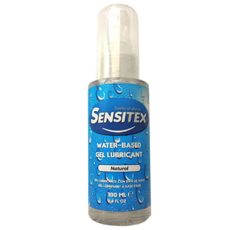Sensitex Gleitgel Gel Lubricante (Waterbased - Wasserbasiert), Flasche mit 100ml, 1-tlg., spanisches Gleitgel auf Wasserbasis von Sensitex