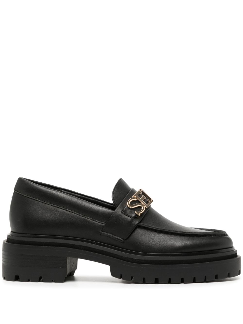 Senso Loafer mit Logo-Schild - Schwarz von Senso