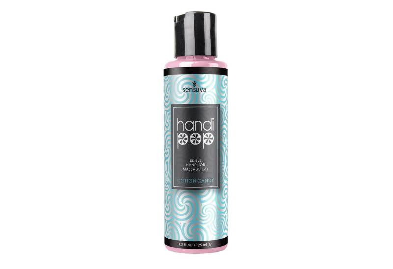 Sensuva Gleit- & Massageöl Handipop Hand Job Massage Gel - Cotton Candy von Sensuva