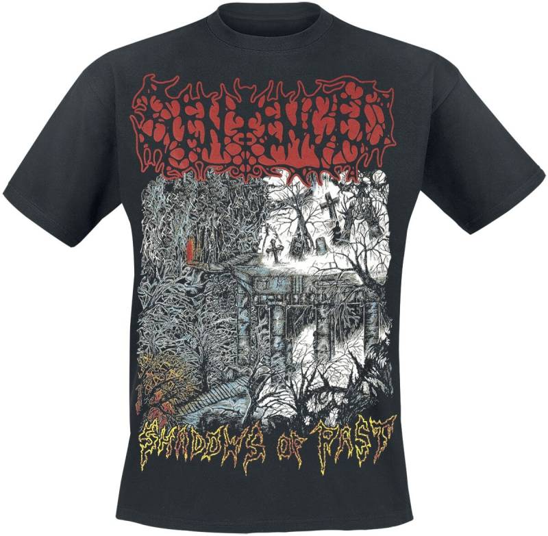 Sentenced T-Shirt - Shadows of the past - M bis XXL - für Männer - Größe M - schwarz  - Lizenziertes Merchandise! von Sentenced