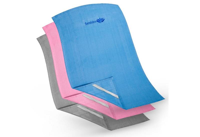 Sentidos Multifunktionstuch 3er Set Spültuch Mikrofasertücher 70x40cm Geschirrtuch Mikrofasertuch, Mikrofaser Reinigungstücher Saugstark Weich Universell von Sentidos