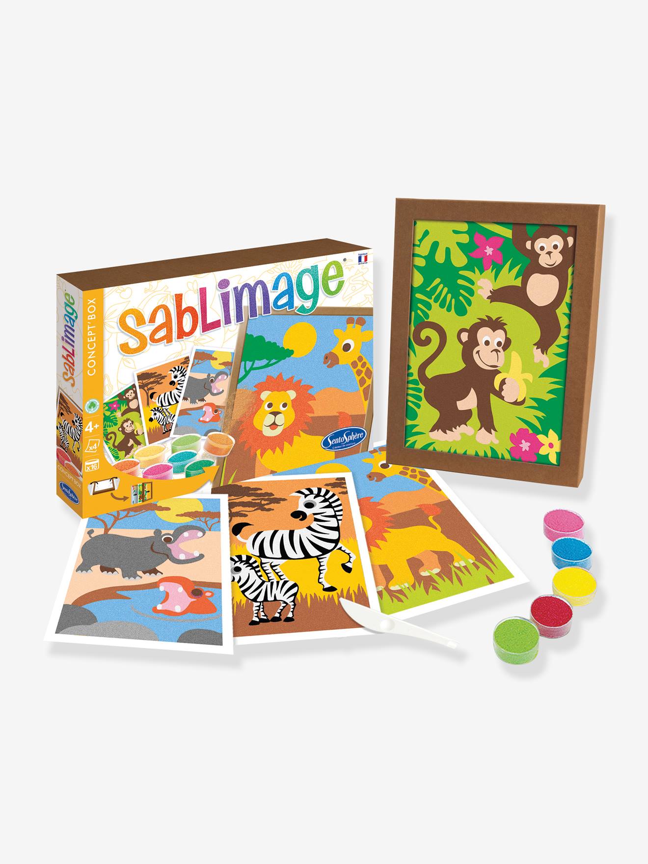Kinder Bastel-Set Sandbilder Sablimage SENTOSPHERE von Sentosphere