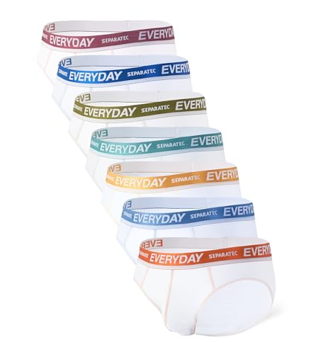 Separatec Boxershorts Herren 7er Pack aus Weicher Baumwolle Unterhosen Männer mit Unterstützender Separater Doppeltasche von Separatec
