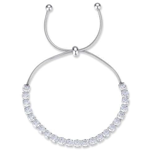 Sepfavo for Women Tennis Bracelet Crystal Slider Zirconia Diamond Birthday Gift for Girls Silver Blue gradient Sepfavo for Women Tennis Bracelet Crystal Slider Zirconia Diamond Birthday Gift for Girls Silver Blue gradient von Sepfavo