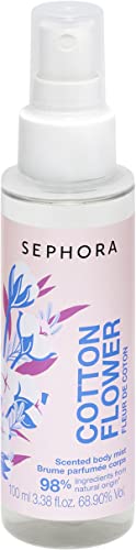 SEPHORA Scented Body Mist COTTON FLOWER 100 ML 98% INGREDIENTS OF NATURAL ORIGIN von SEPHORA