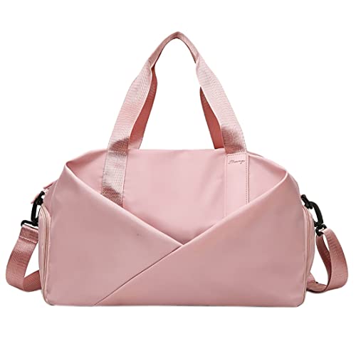 Seprendi Sport Turntasche Tasche in der f¨¹r Damen Trocken-/Nass Getrennte Sport Tasche mit Schuh Fach 35L wasserdichte Tasche Rosa von Seprendi