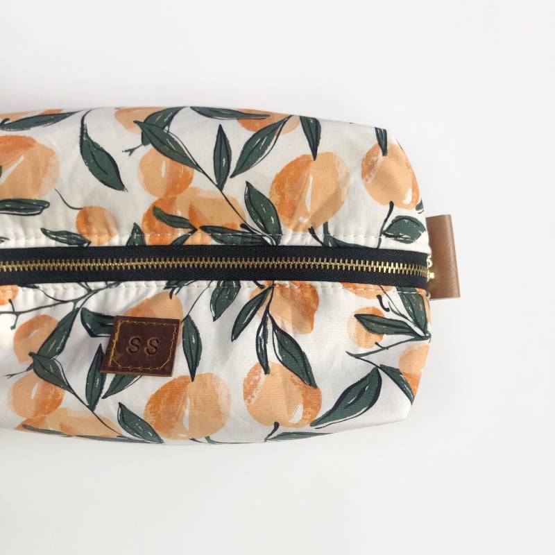 Peaches & Cream Art Gallery Boxy Make-Up Tasche von SeptemberSkye