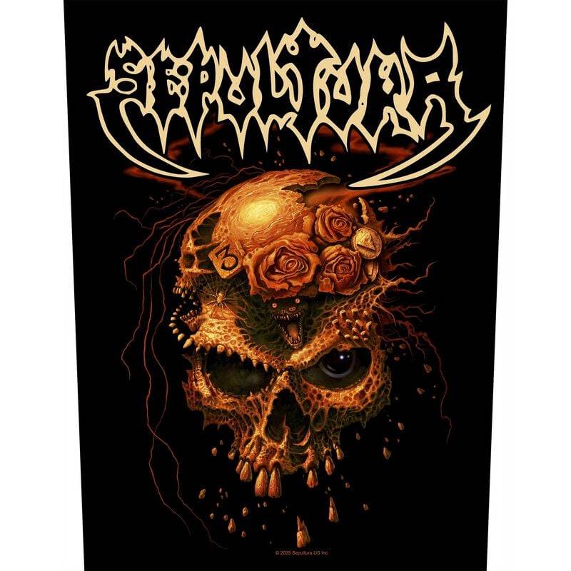 Sepultura Beneath The Remains Backpatch multicolor von Sepultura