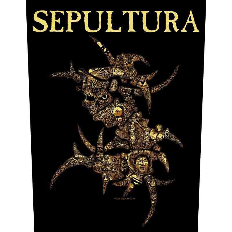Sepultura Discography Backpatch multicolor von Sepultura
