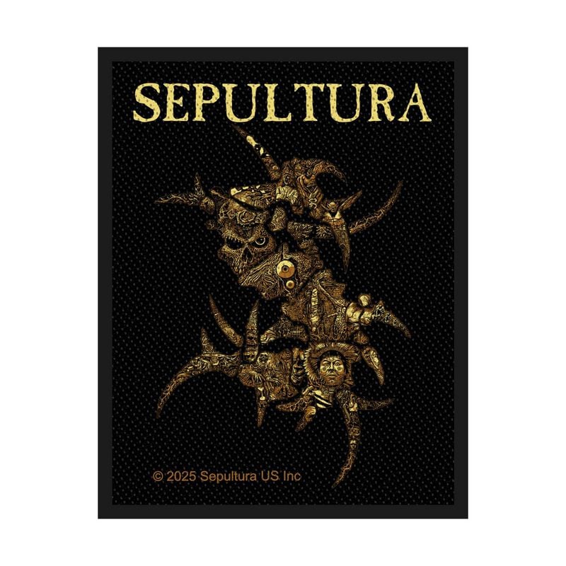 Sepultura Discography Patch multicolor von Sepultura
