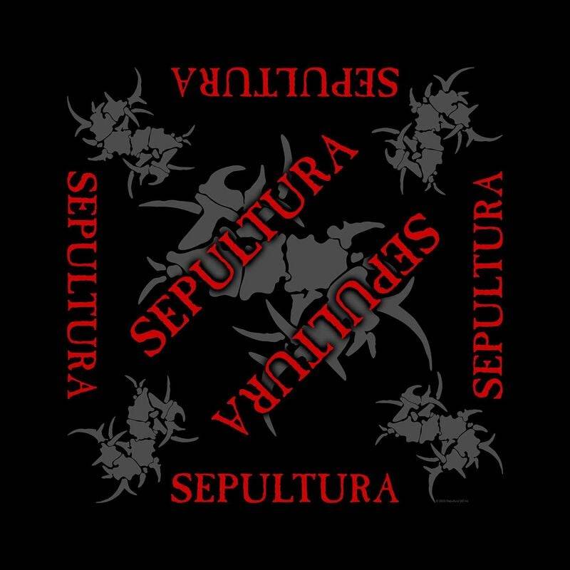 Sepultura Logo Tuch schwarz von Sepultura