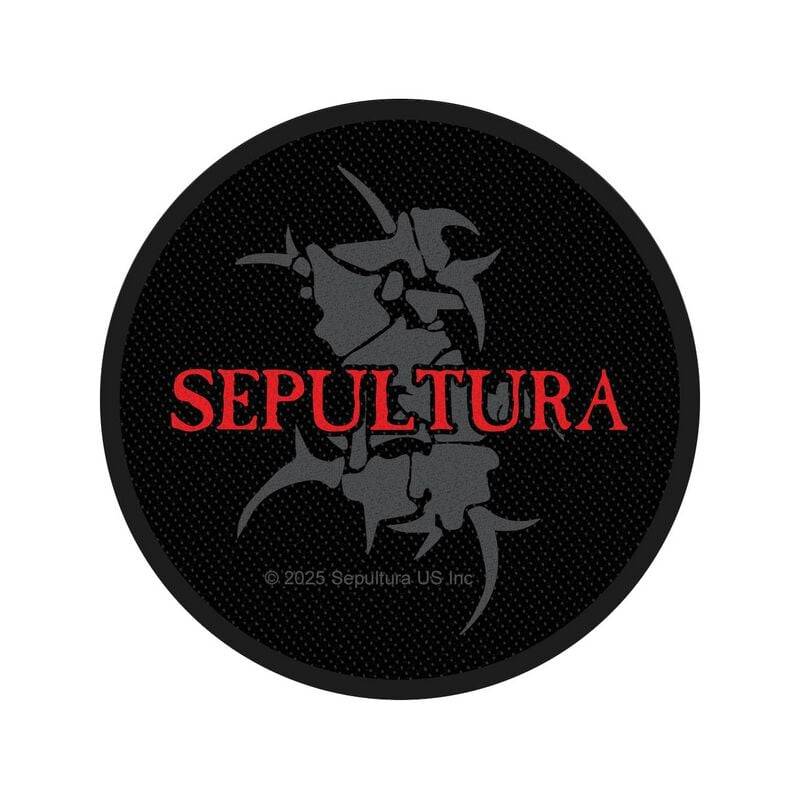Sepultura Patch - Logo & Tribals - multicolor  - Lizenziertes Merchandise! von Sepultura