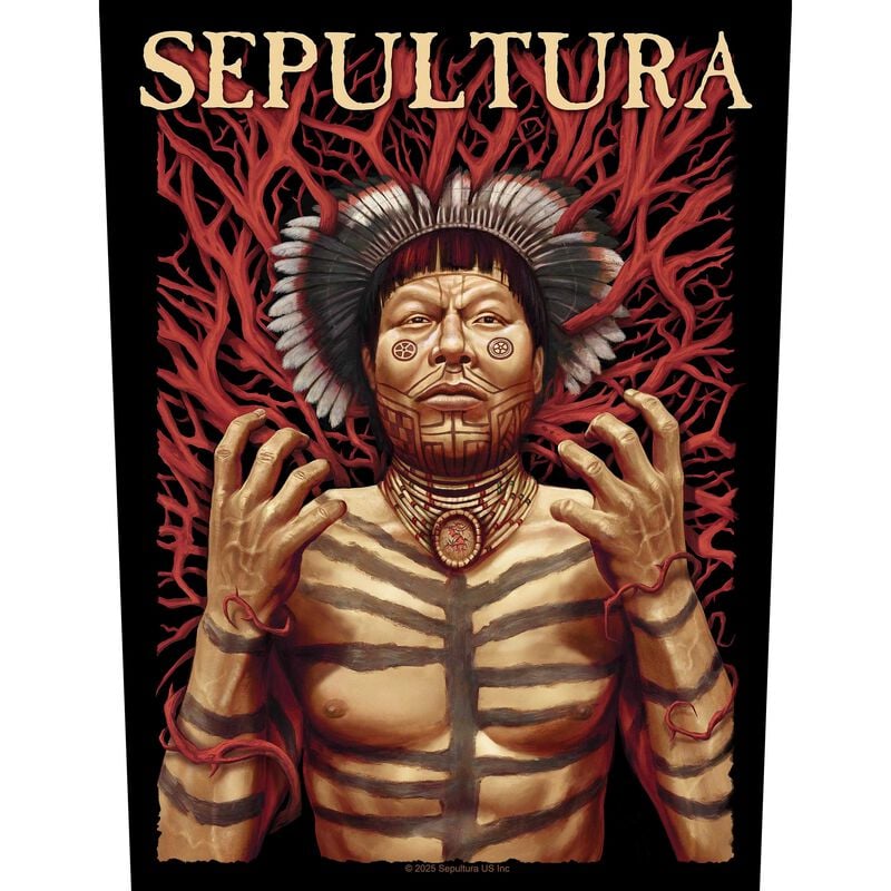 Sepultura Roots Backpatch multicolor von Sepultura