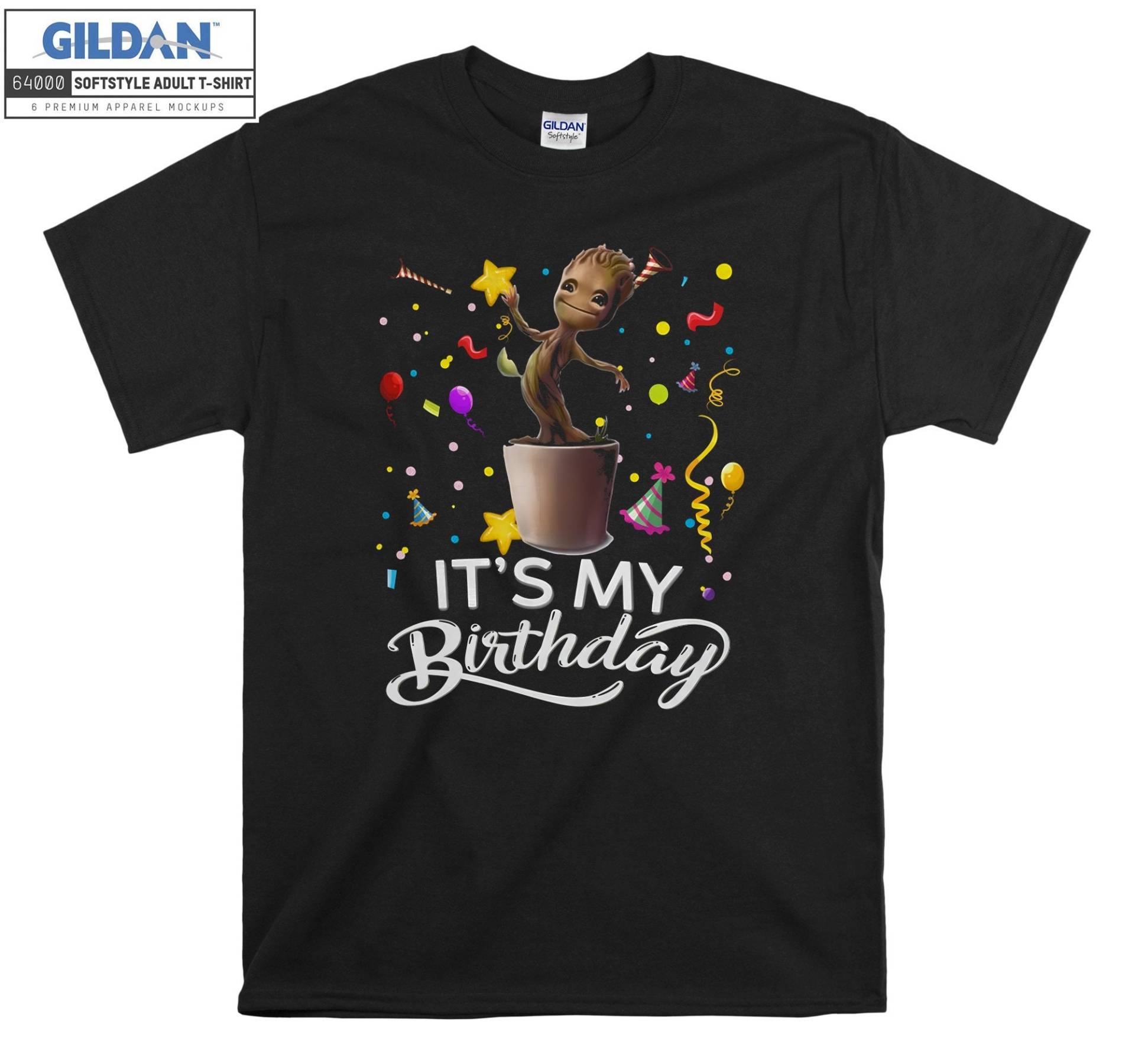 Baby Goot It Es My Birthday Urlaub T-Shirt Hoody Kinder Tragetasche Tshirt S-M-L-xl-xxl-3xl-4xl-5xl Gildan Oversized Herren Damen Unisex 7197 von Serbanati