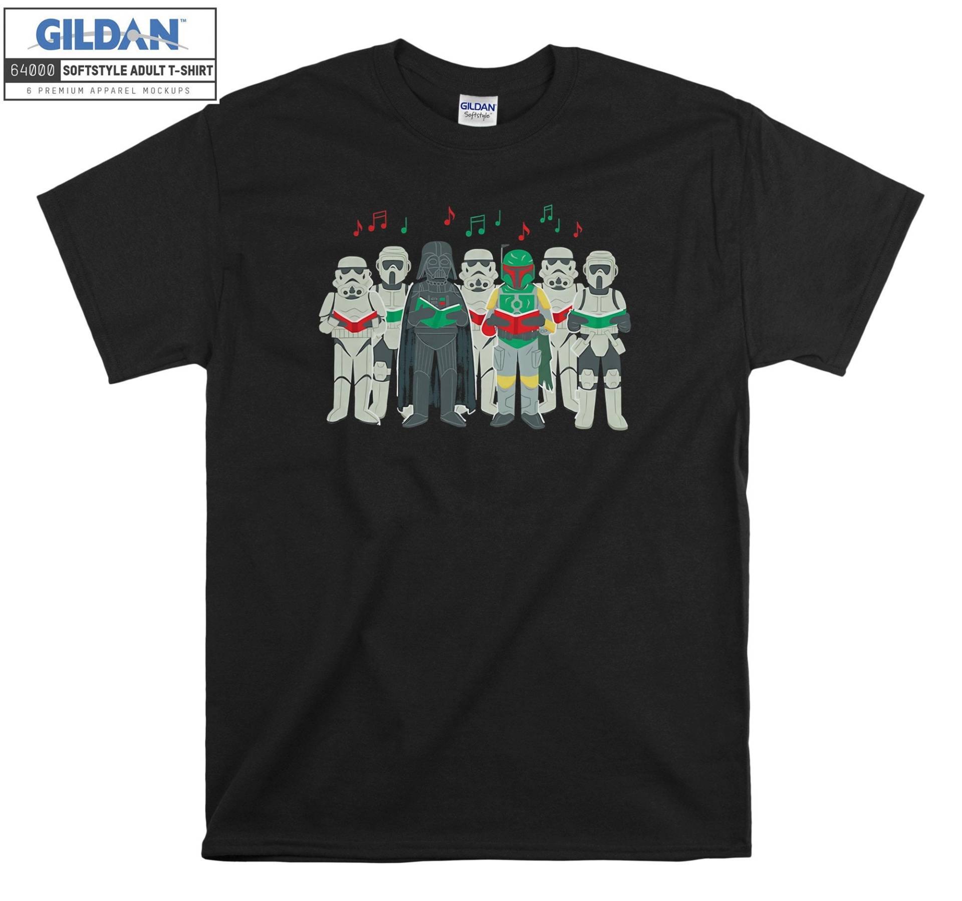 Darth Vader Sithmas Chor Urlaub T-Shirt Hoody Kinder Tragetasche Tshirt S-M-L-xl-xxl-3xl-4xl-5xl Gildan Oversized Herren Damen Unisex 7245 von Serbanati