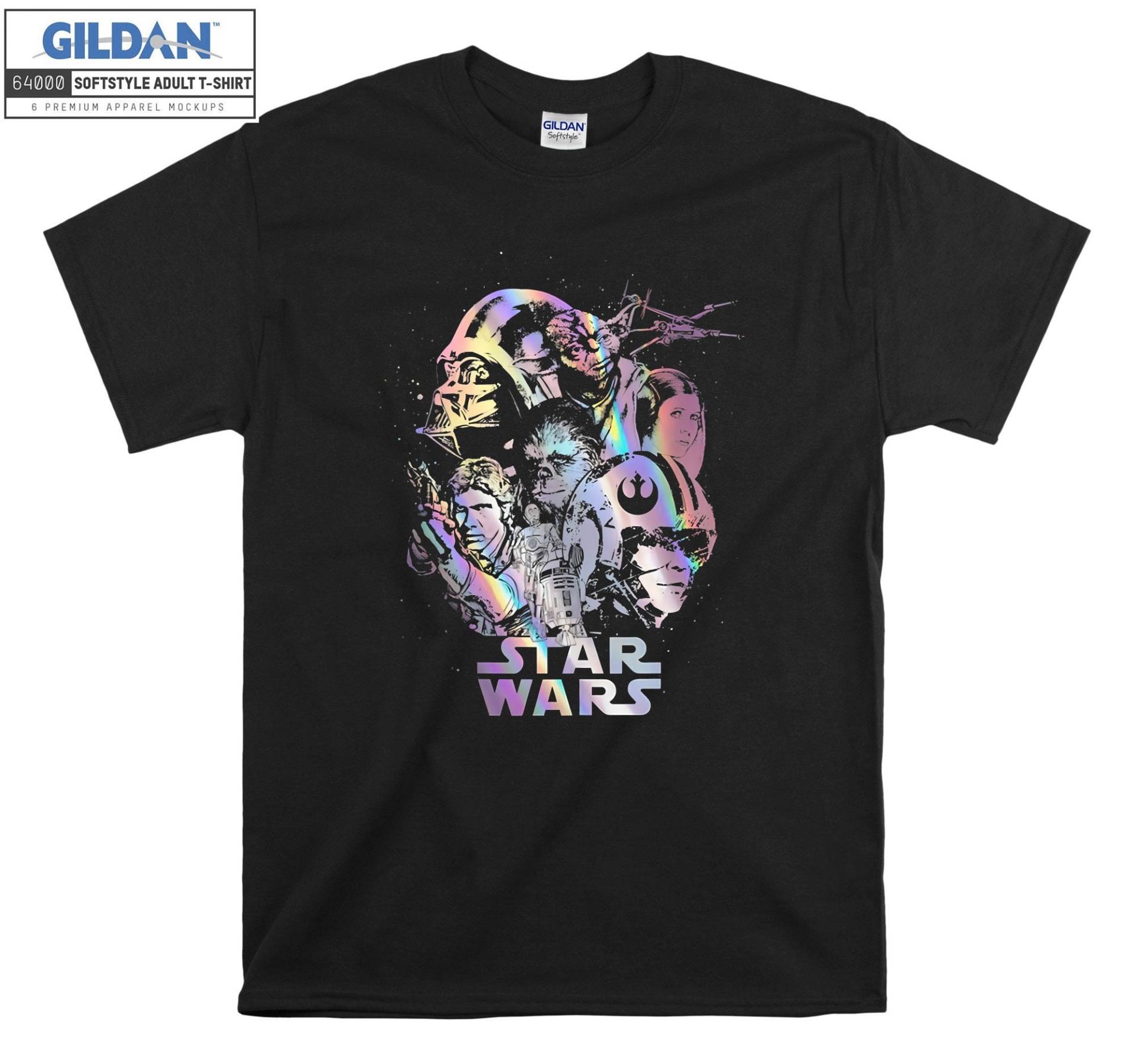 Group Shot Holographic T-Shirt Hoody Kinder Tragetasche Tshirt S-M-L-xl-xxl-3xl-4xl-5xl Gildan Oversized Herren Damen Unisex 7259 von Serbanati