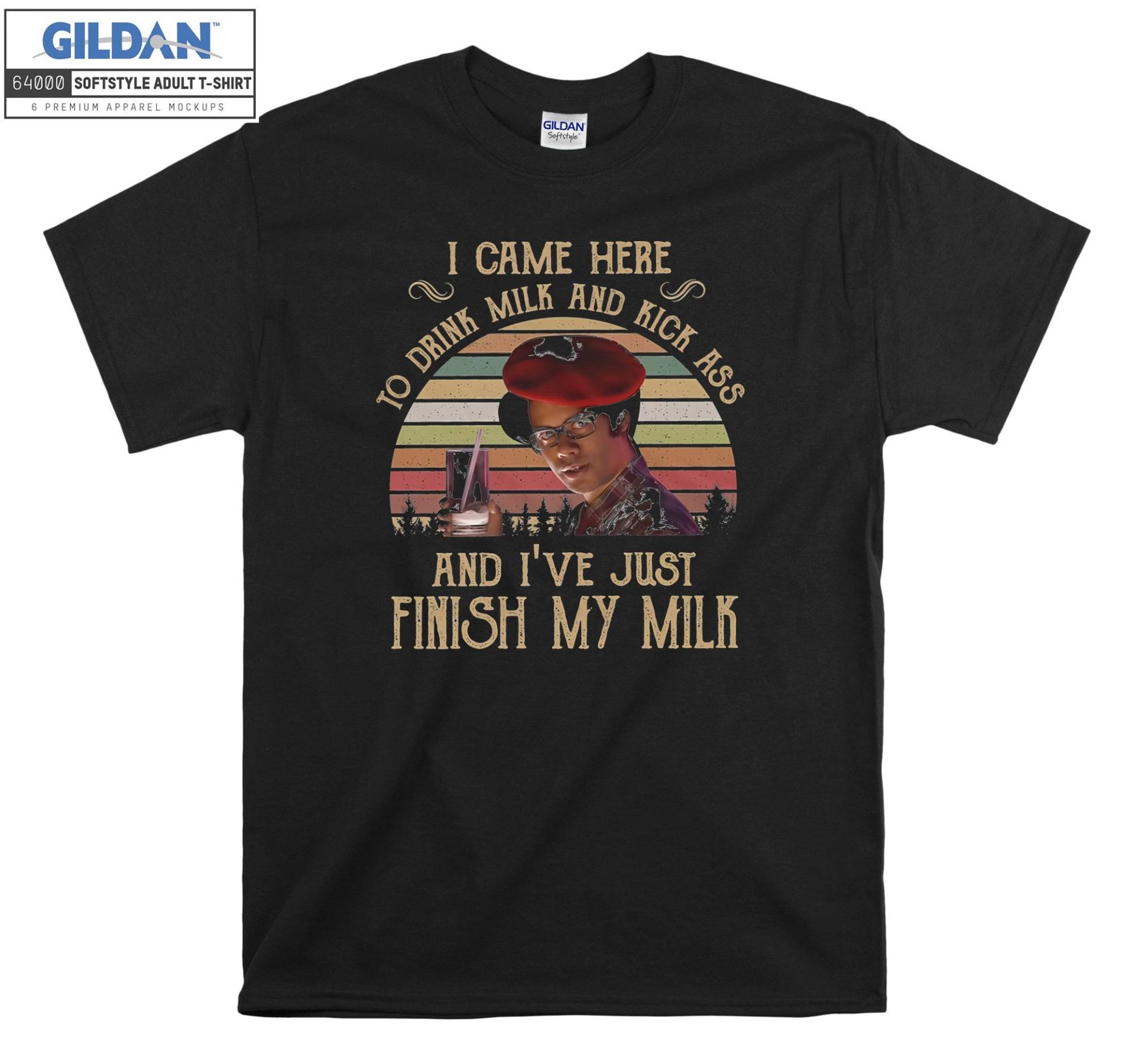 I Came Here To Drink Milch T-Shirt Hoody Kinder Tragetasche Tshirt S-M-L-xl-xxl-3xl-4xl-5xl Gildan Oversized Herren Damen Unisex 6942 von Serbanati