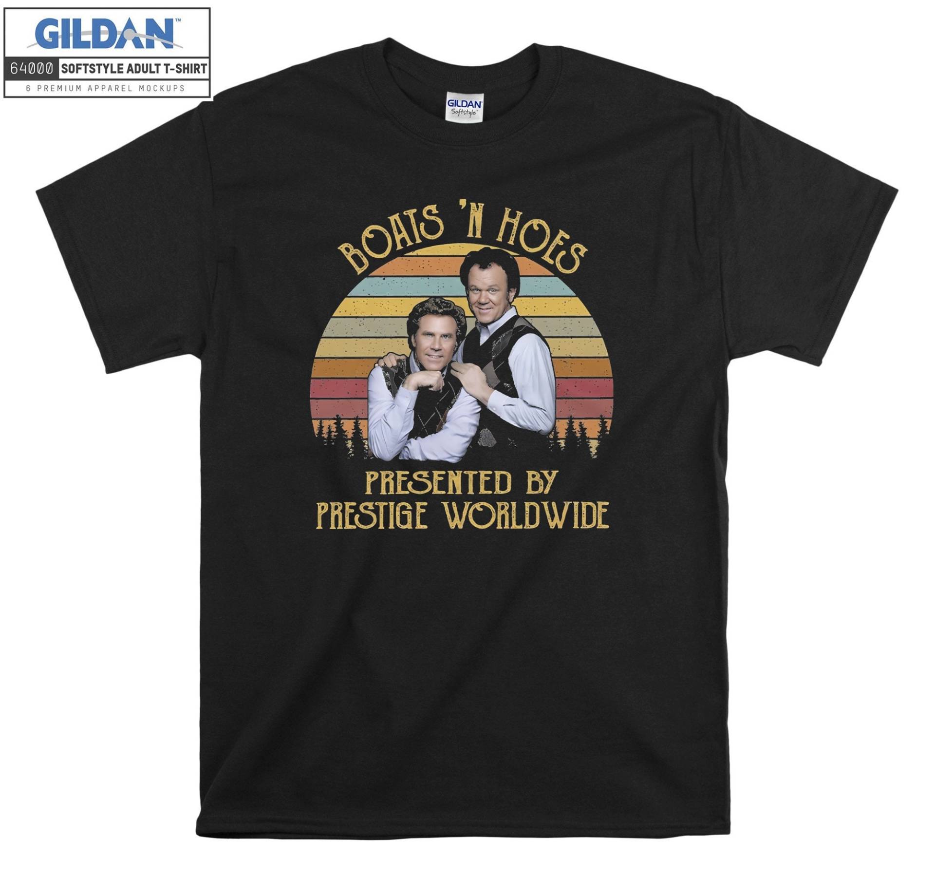 Präsentiert Von Prestige Worldwide T-Shirt Hoody Kids Kinder Tragetasche Tshirt S-M-L-xl-xxl-3xl-4xl-5xl Gildan Oversized Herren Damen Unisex 7169 von Serbanati