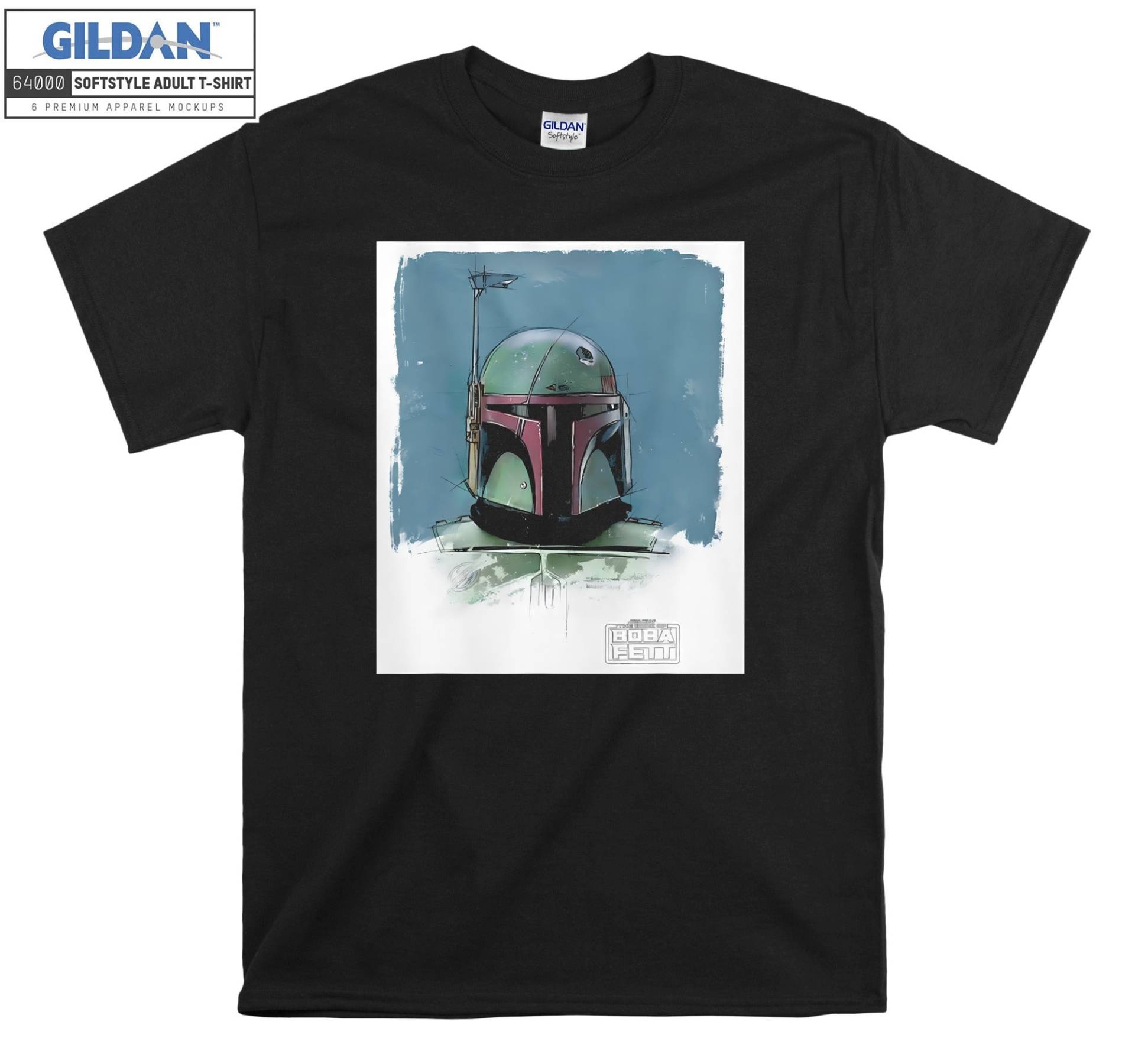 The Book Of Boba Fett Armor T-Shirt Hoody Kindertasche Tshirt S-M-L-xl-xxl-3xl-4xl-5xl Gildan Oversized Herren Damen Unisex 7319 von Serbanati