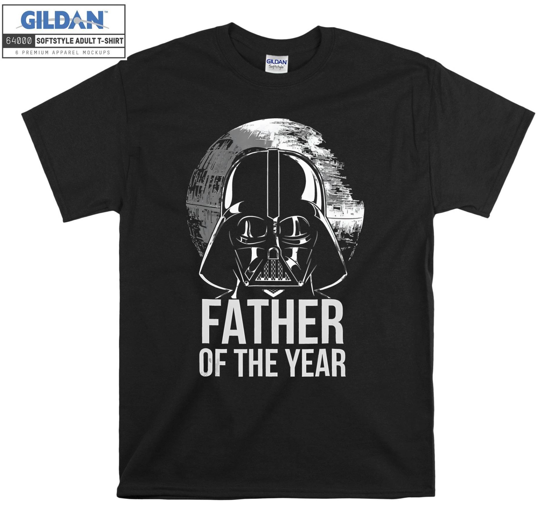 Vader Vater Des Jahres Papa T-Shirt Hoody Kid Kind Tragetasche Tshirt S-M-L-xl-xxl-3xl-4xl-5xl Gildan Oversized Herren Damen Unisex 7367 von Serbanati